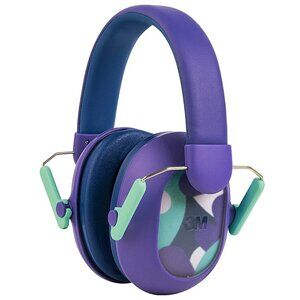3M Kids Hearing Protection PLUS, 23dB Noise Reduction, purple